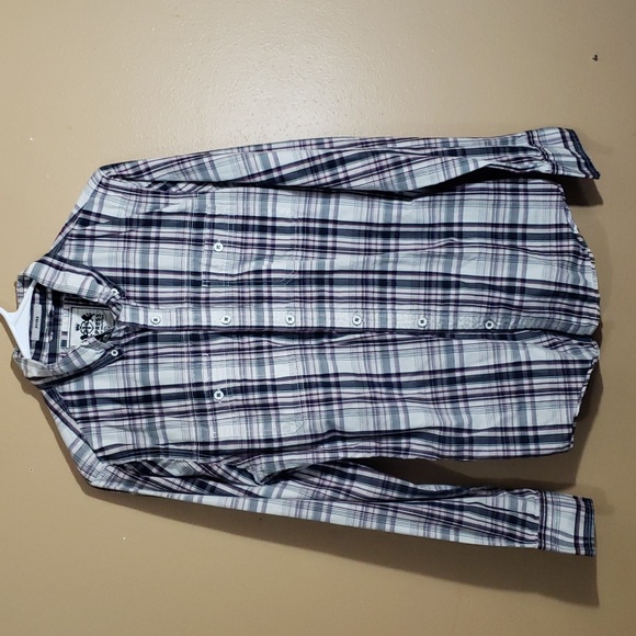 Men's Express Fitted Button Down Shirt - Picture 1 of 5